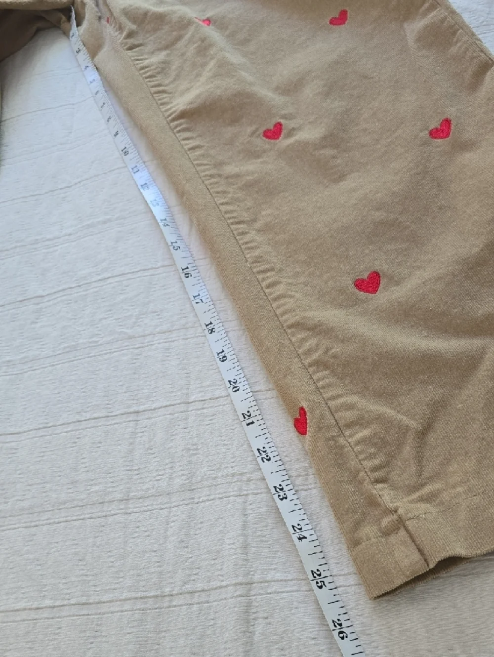 Cider "Uncontrollably In Love" Corduroy Pants Womens Medium (See Measurements) - Picture 9 of 15